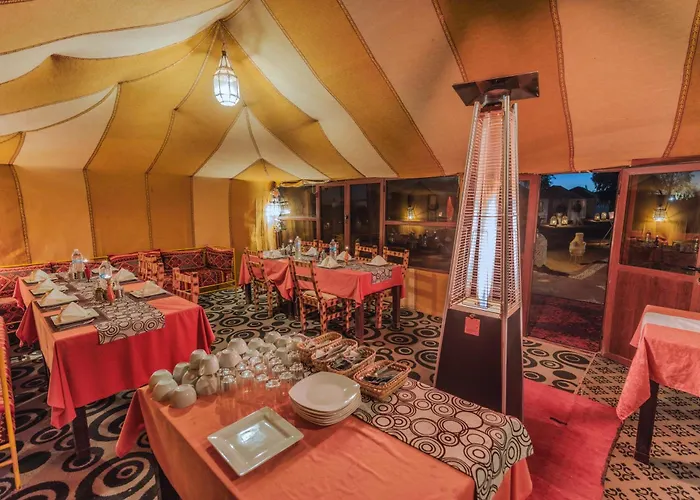 Berber fire luxury camp