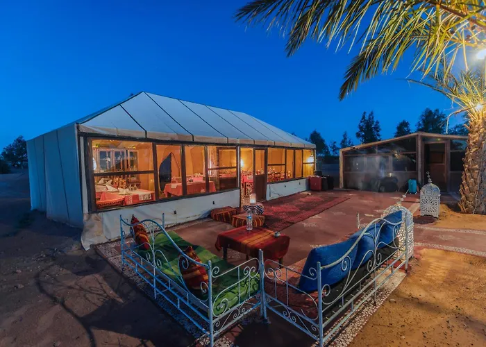 Berber fire luxury camp